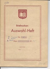 Altes Auswahlheft I Marken von