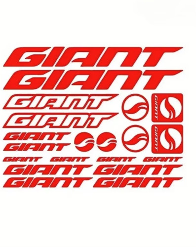 Giant sticker aufkleberset - sticker,