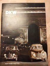 DKW Nachrichten 1952 Händlermagazin Broschüre Depliant