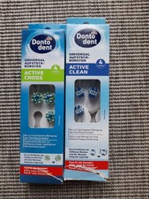 Universal Aufsteckbürsten Active Cross Active Clean 6 Stück elektr. Zahnbürste