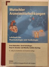 Mutschler Arzneimittelwirkungen 8. Auflage neuwertig