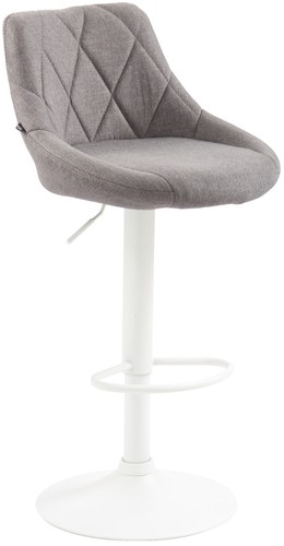 Barhocker lazio stoff weiß - lazio,