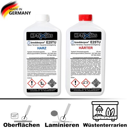 Epoxidharz terrarium e25tu - terrarium, hp-e25tu