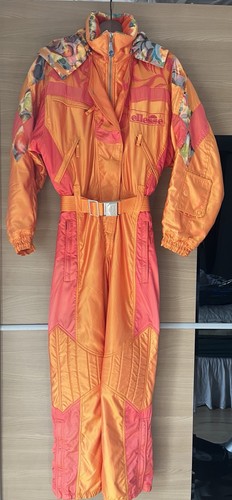 Vintage retro skianzug - vintage,