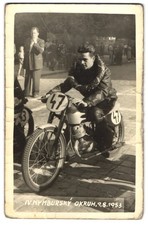 Fotografie Renn-Motorrad Jawa