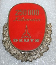 Autoplakette Deutz 250000