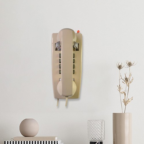 Retro wandtelefon vintage - retro,