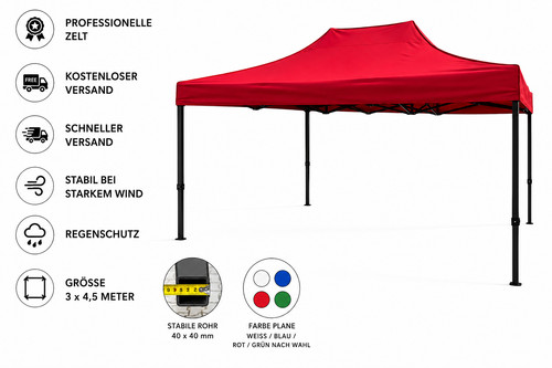 Profi faltpavilion 5 - profi, x