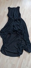 Vokuhila Schwarzes Kleid