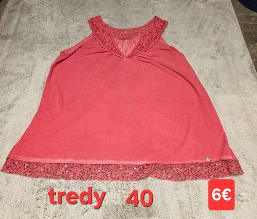 Damen tredy top l - top, gr.l
