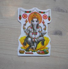 Aufkleber goa psy hippie Glücks Gott Ganesha Ganesh sticker indien Inde India 