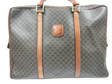 Celine Tasche Business Laptop Tasche Aktentasche Macadam Braun Leder