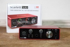 Focusrite „Scarlett Solo” Audio Interface Musiker Instrument-PC Schnittstelle