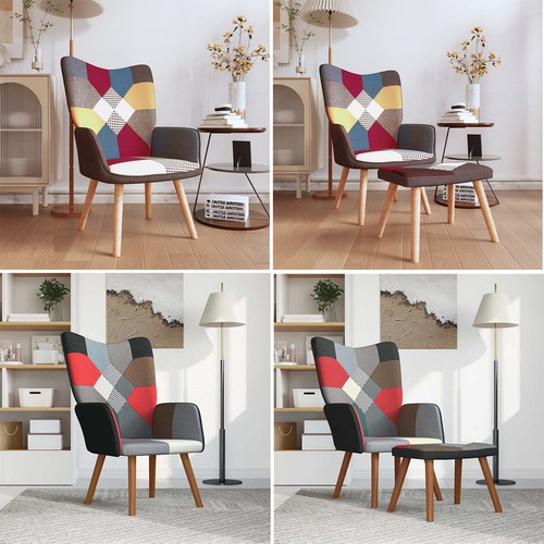 Stoff relaxsessel patchwork - stoff,