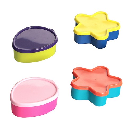 4er lunchbox kinder brotdose - lunchbox,