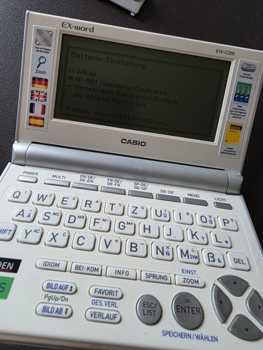 Casio word g200 - ex-word, ew-g200