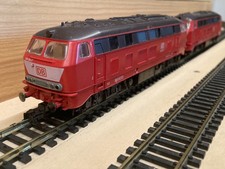 echte Doppeltraktion 218er H0 digital Fleischmann