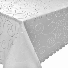 TISCHDECKEN BÜGELFREI  STOFF