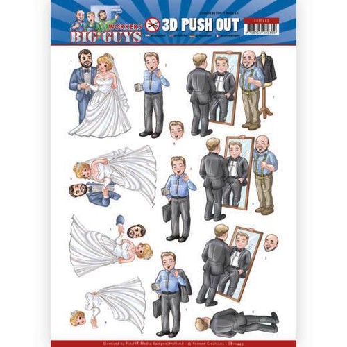 Stanzbogen yvonne - 3d-stanzbogen,