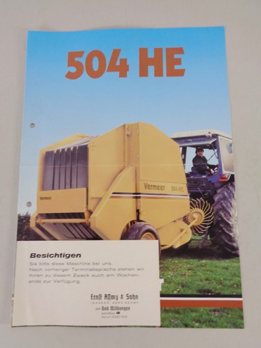 Prospekt broschüre vermeer - prospekt, /