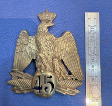 MILITARIA PLATTE SHAKO ZWEITES REICH NAPOLEON III 45°