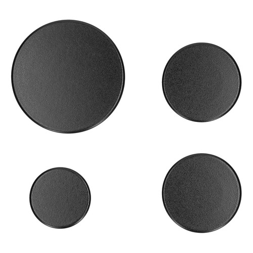 Brennerdeckel set matt - brennerdeckel,