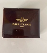 Breitling Uhrenbox 1884 Zustand Gut, Braun, Holz, Kein Kissen Oder Uhr Vorhanden