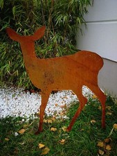 Edelrost Garten Hirsch Rost