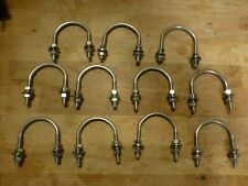 11 x Rundstahlbügel M5 -  Bügelschrauben U-Bügel Rohrschellen Spannbügel