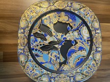 5 ROSENTHAL WEIHNACHTSTELLER Aus Glas 1977-1981, 29cm Björn Wiinblad