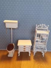 Puppenhaus 1:12 Badmöbel