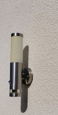 Wandlampe mit Bewegungsmelder Edelstahl IP44 Sensor Leuchte außen Eingang Haus