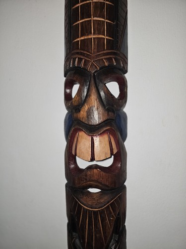 Wandmaske tiki maske hawaii - wandmaske,
