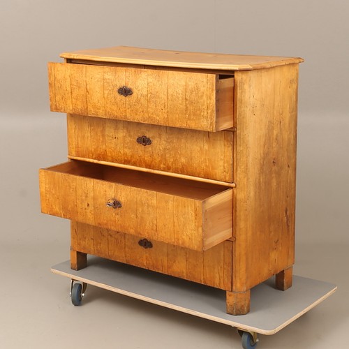 Biedermeier kommode maser - biedermeier,