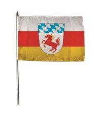 Stockflagge Fahne Flagge Landkreis Erding 30 x 45 cm