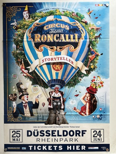 Circus roncalli tourplakat - circus,,