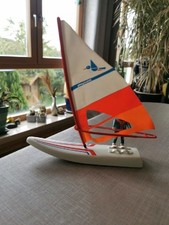 Playmobil 3584 Windsurfer mit Surfbrett und Originalsegel sowie Halterung 