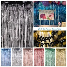 Weihnachten Folie Fransen