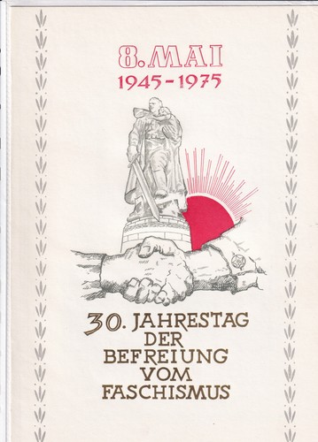 Ddr gedenkblatt 30 - -, gedenkblatt,
