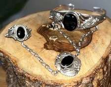 Schwarzer Onyx Armband