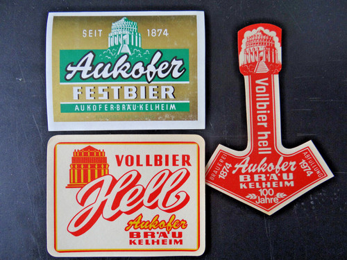 Alte bier etiketten - alte,