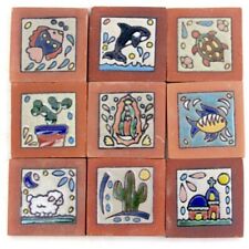 Fliesen 5x5, Schildkröte, Schaf... 9 Stück - B-Ware [B-55-09-04] Mosaik Basteln