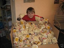 50 St. Popcorn a.30g  Fasching Karneval Wurfmaterial Kamelle Bonbon 