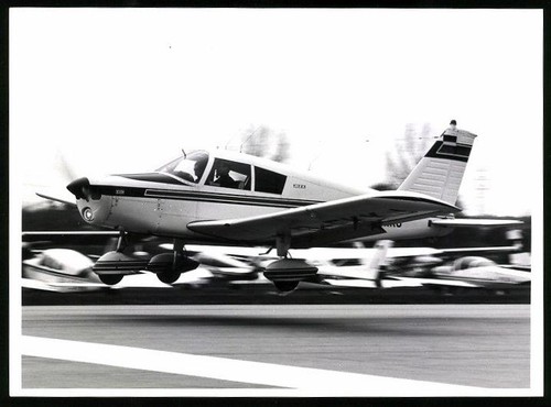 Fotografie flugzeug piper - flugzeug,