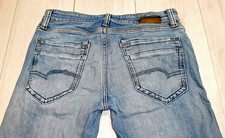 MAVI JEANS CO HERREN DENIM JEANS HOSE USED RETRO DESIGNER DESTROYED W32 L30