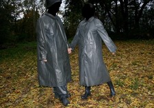 Kleppermantel Klepper Gummi Mantel Regenmantel Rubber Raincoat Coat Oilskin