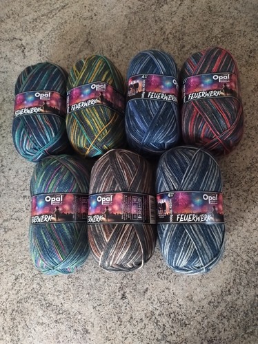 7x100g sockenwolle sparpaket - 7x100g,