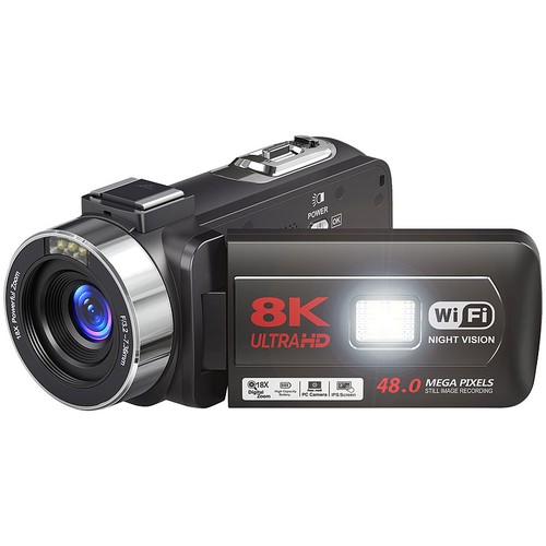 Somikon uhd wlan camcorder - somikon, 8k-uhd-wlan-camcorder