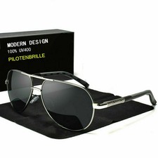 Polarisierte Sonnenbrille UV400 Schutz Herren Damen Retro Sports Outdoor mit Box