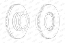 BERAL BCR143A Bremsscheibe